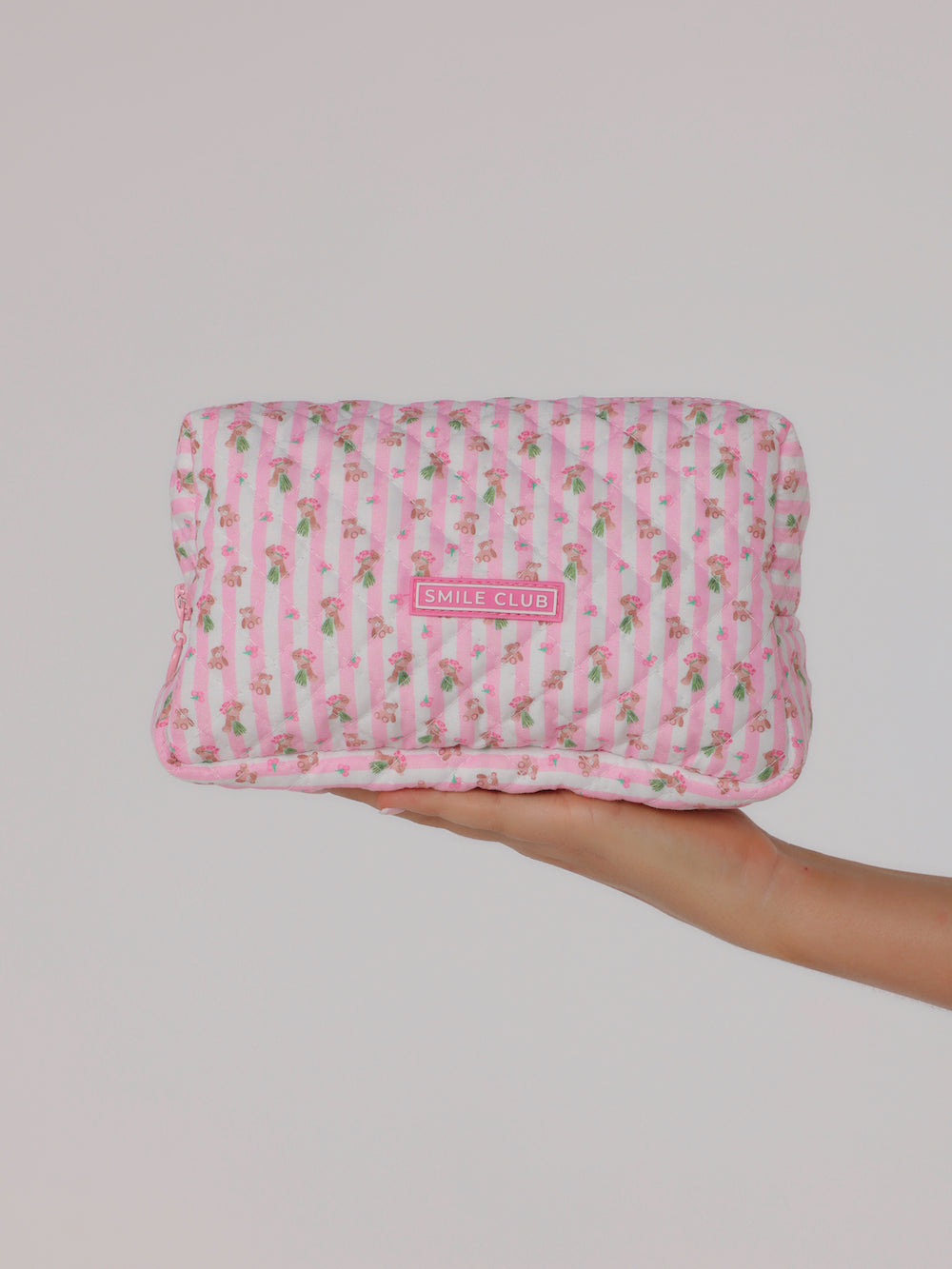 QUILTED POUCH - POSY