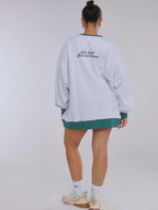 LUCKY OVERSIZE SWEATER