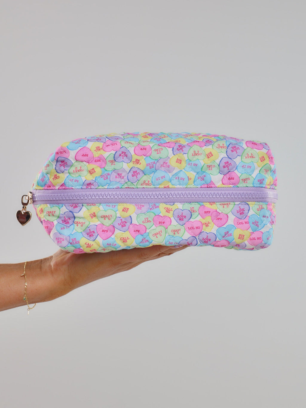 QUILTED POUCH - IHEARTU