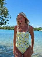 HOT LEMONADE SNAPPER ONE-PIECE