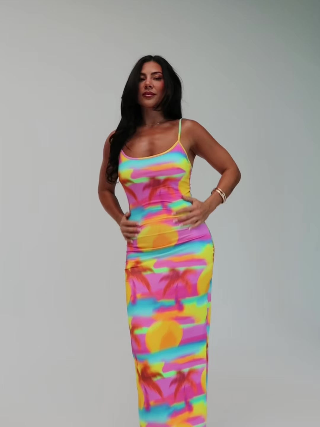 PALMERA LUXE SLIP DRESS